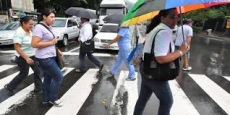 Onamet dice lluvias seguirán durante las próximas 24 a 48 horas