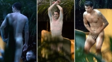 Polémica por futbolistas croatas desnudos en la pileta del hotel