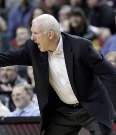 Popovich, entrenador del año de la NBA