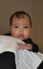 ¡Por fin conocemos a North West!