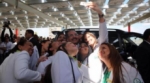 Presidente Danilo Medina se hace otro selfie con personal del centro de salud Unión Médica del Norte de Santiago