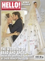 Publican las fotos de la boda de Angelina Jolie y Brad Pitt