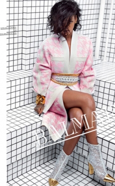 Rihanna es el nuevo rostro de Balmain