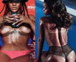 Rihanna impacta con atrevido topless