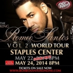 Romeo Santos, abren nuevo show en el Staples Center de los Ángeles