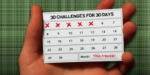 ¿Se atreven a cumplir estos 30 retos, durante 30 días?