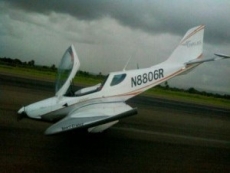 Se estrella un avión monomotor en el aeropuerto del Cibao