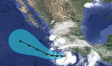 Se forma la tormenta tropical ‘Cristina' en costas del Pacífico mexicano