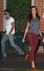 Simon Cowell pasó su cumpleaños con su ex y no con su actual novia