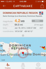 Tembló la tierra en la madrugada