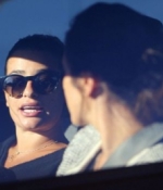 Tras la muerte de Cory, Lea Michele por fin se deja ver