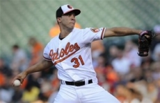 Ubaldo Jiménez logra tercer triunfo del año