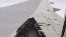 Un avión que volaba entre Orlando y Atlanta pierde parte de un ala en el aire