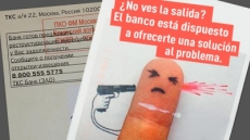 Un banco ruso a sus deudores: