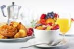 Un desayuno sano.