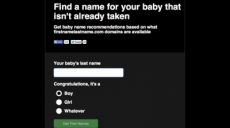 Una página web elige por ti un nombre
