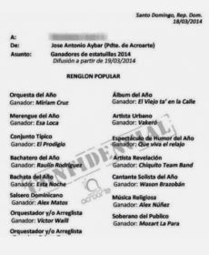 Yiyo no recoge su Soberano por hacer caso a pasquin